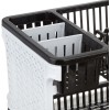 Solimo Plastic Dish Drainer, (Black , 51 cm * 33 cm * 27.2 cm) Solimo Plastic Dish Drainer, (Black , 51 cm * 33 cm * 27.2 cm)