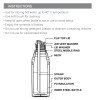 MILTON Kool Steelight 400 Kids Plastic Insulated Water Bottle with Straw, 404 ml, Sipper Bottle, Leak Proof, BPA Free, Food Grade, School & Picnic Bottle, Green MILTON Kool Steelight 400 Kids Plastic Insulated Water Bottle with Straw, 404 ml, Sipper Bottle, Leak Proof, BPA Free, Food Grade, School & Picnic Bottle, Green