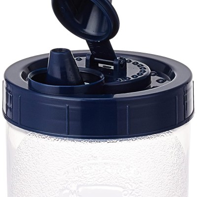Solimo Plastic Oil Dispenser, Set Of 2 (1 L Each), Dark Blue, 1 liter Solimo Plastic Oil Dispenser, Set Of 2 (1 L Each), Dark Blue, 1 liter