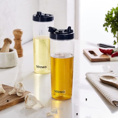 Solimo Plastic Oil Dispenser, Set Of 2 (1 L Each), Dark Blue, 1 liter Solimo Plastic Oil Dispenser, Set Of 2 (1 L Each), Dark Blue, 1 liter