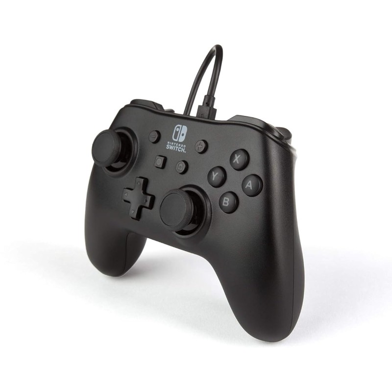 PowerA Wired Gaming Controller for Nintendo Switch, Black (Officially Licensed) PowerA Wired Gaming Controller for Nintendo Switch, Black (Officially Licensed)