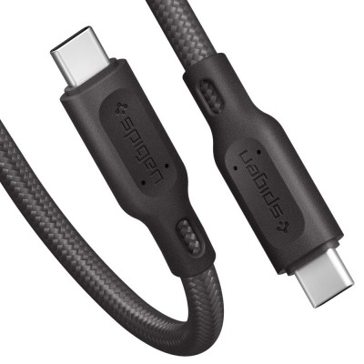 Spigen Essential C11C1 USB-C to USB-C 2.0 Cable(1.5m) - Gunmetal Spigen Essential C11C1 USB-C to USB-C 2.0 Cable(1.5m) - Gunmetal