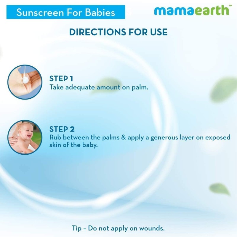 Mamaearth Mineral Based Sunscreen - 50Ml | Infused With Calendula & Zinc Oxide | Protects Against Uv Rays With Spf 20, Deeply Nourishes & Soothes Skin, Sensitive Mamaearth Mineral Based Sunscreen - 50Ml | Infused With Calendula & Zinc Oxide | Protects Against Uv Rays With Spf 20, Deeply Nourishes & Soothes Skin, Sensitive