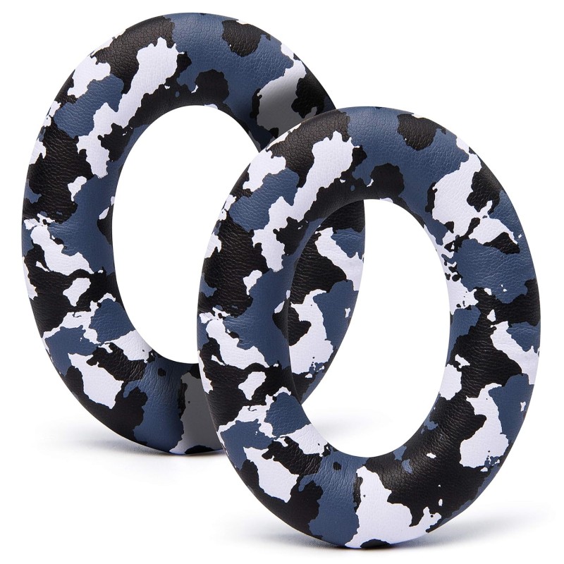 WC Wicked Cushions Upgraded Replacement Ear Pads for Bose QC35 & QC35ii (QuietComfort 35) Headphones & More - Softer Leather, Luxurious Memory Foam, Added Thickness, Extra Durability | Snow Camo WC Wicked Cushions Upgraded Replacement Ear Pads for Bose QC35 & QC35ii (QuietComfort 35) Headphones & More - Softer Leather, Luxurious Memory Foam, Added Thickness, Extra Durability | Snow Camo