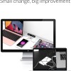 ORICO 5 Channels Cable Organizer Cord Manager Wire Cord Holder for Power Cords and Charging Accessory Cables, Mouse Cable, PC, Office and Home ORICO 5 Channels Cable Organizer Cord Manager Wire Cord Holder for Power Cords and Charging Accessory Cables, Mouse Cable, PC, Office and Home
