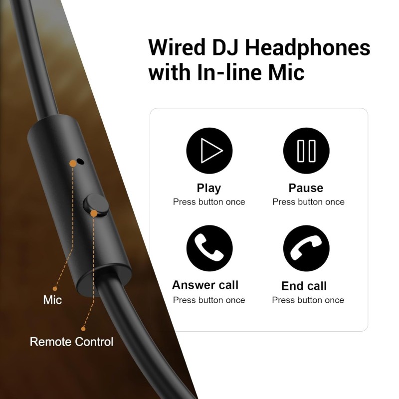 OneOdio Pro-10 Over Ear Headphones-Adapter Free Closed Back & Mixing DJ Stereo Headset with Hi-res Certification for AMP Computer Recording Phone Piano Guitar Laptop - Black Professional Studio Monitor Headphones OneOdio Pro-10 Over Ear Headphones-Adapter Free Closed Back & Mixing DJ Stereo Headset with Hi-res Certification for AMP Computer Recording Phone Piano Guitar Laptop - Black Professional Studio Monitor Headphones
