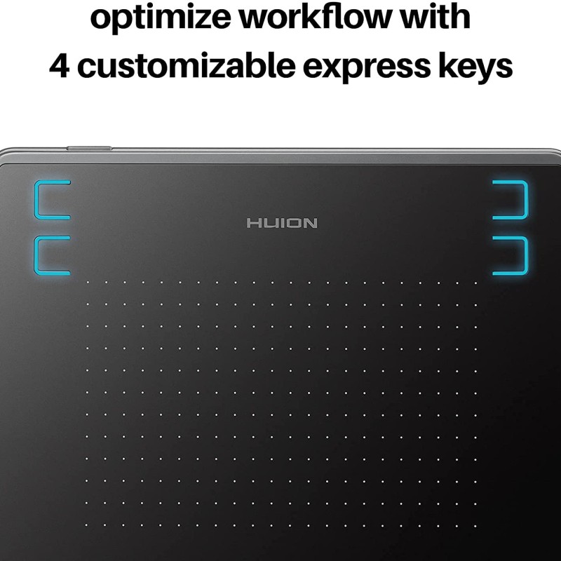 Huion H430P OSU Graphics Drawing Tablet with Battery-Free Stylus 4.8x3 inch Working Area 4 Press Keys Support Work from Home Distance Education Compatible with Android Linux Windows and Mac Huion H430P OSU Graphics Drawing Tablet with Battery-Free Stylus 4.8x3 inch Working Area 4 Press Keys Support Work from Home Distance Education Compatible with Android Linux Windows and Mac