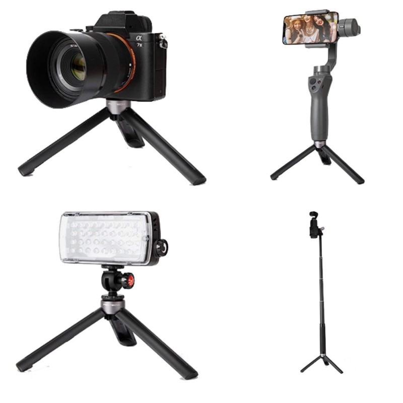 PGYTECH OSMO Pocket Phone Holder+ Expansion Accessories with Tripod Mini Compatible with DJI OSMO Pocket Accessory PGYTECH OSMO Pocket Phone Holder+ Expansion Accessories with Tripod Mini Compatible with DJI OSMO Pocket Accessory