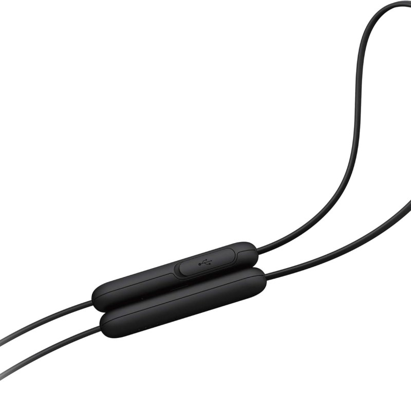 Sony WI-C200 Wireless Headphones with 15 Hrs Battery Life, Quick Charge, Magnetic Earbuds for Tangle Free Carrying, BT ver 5.0,Work from home, In-Ear Bluetooth Headset with mic for phone calls (Black) Sony WI-C200 Wireless Headphones with 15 Hrs Battery Life, Quick Charge, Magnetic Earbuds for Tangle Free Carrying, BT ver 5.0,Work from home, In-Ear Bluetooth Headset with mic for phone calls (Black)