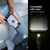 Spigen Apple Mfi Certified Usb C To Lightning Charge Sync Cable For Smartphone [0.9 Meters, 2 Pack - Black]