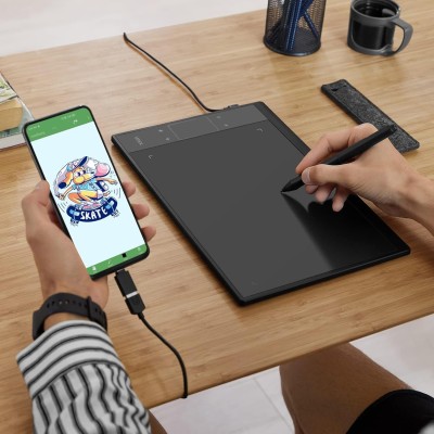 VEIKK A30 V2 Graphic Drawing Tablet, 10 * 6 Inch/25.4 x15.2 cm Pen Tablet with 8192 Levels Passive Pen, Compatible with Windows, Mac,Linux and Android VEIKK A30 V2 Graphic Drawing Tablet, 10 * 6 Inch/25.4 x15.2 cm Pen Tablet with 8192 Levels Passive Pen, Compatible with Windows, Mac,Linux and Android