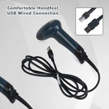 RETSOL D-2060N 1D/2D Barcode Scanner QR Code Imager USB Wired Optical Reader with Manual Triggering for Retail Store Warehouse Aadhaar Card Mobile & Printed Screen Scan (1 Pc) RETSOL D-2060N 1D/2D Barcode Scanner QR Code Imager USB Wired Optical Reader with Manual Triggering for Retail Store Warehouse Aadhaar Card Mobile & Printed Screen Scan (1 Pc)