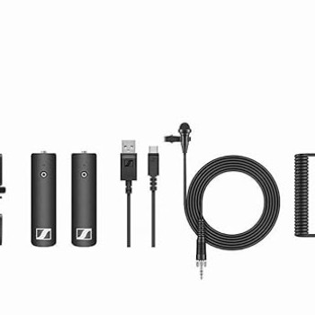 Sennheiser Professional Audio Camera Wireless Mic Xsw-D Portable Lavalier Set With Me2 Mic. Digital Camera-Mount Wireless Microphone System For Dslr/Mirrorless Cameras Mobile Journalism