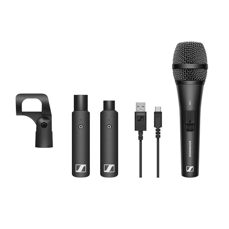 Sennheiser Digital wireless XSW-D VOCAL SET (2.4GHz), 5 hours Play-time for Live Vocals, Presentations, Easy Plug & Play || Upto 75mts wireless range Sennheiser Digital wireless XSW-D VOCAL SET (2.4GHz), 5 hours Play-time for Live Vocals, Presentations, Easy Plug & Play || Upto 75mts wireless range