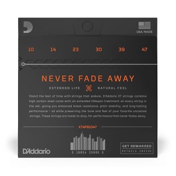 D'Addario XT Nickel Plated Steel Electric Guitar Strings, Super Light Top/Regular Bottom, 09-46 D'Addario XT Nickel Plated Steel Electric Guitar Strings, Super Light Top/Regular Bottom, 09-46