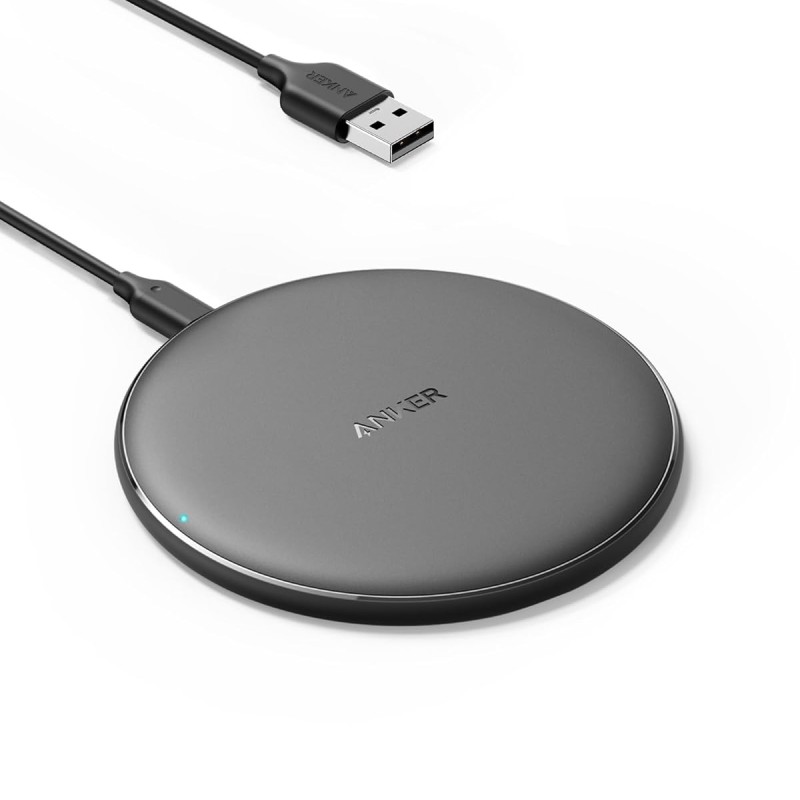 Anker Wireless Charger,313 Wireless Charger(Pad)Qi-Certified 10W Max For Iphone 12/12 Pro/12 Mini/12 Pro Max,Se 2020,11,Airpods(No Ac Adapter,Not Compatible With Magsafe Magnetic Charging)Black Anker Wireless Charger,313 Wireless Charger(Pad)Qi-Certified 10W Max For Iphone 12/12 Pro/12 Mini/12 Pro Max,Se 2020,11,Airpods(No Ac Adapter,Not Compatible With Magsafe Magnetic Charging)Black