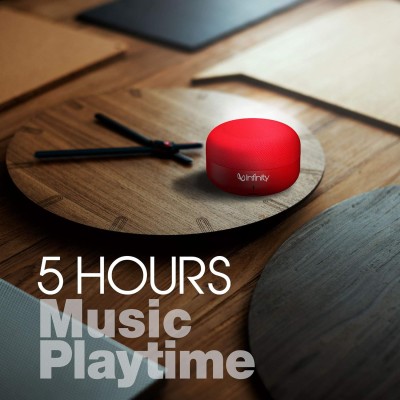 Infinity (JBL Fuze Pint, Wireless Ultra Portable Mini Speaker with Mic, Deep Bass, Dual Equalizer, Bluetooth 5.0 with Voice Assistant Support for Mobiles (Red) Infinity (JBL Fuze Pint, Wireless Ultra Portable Mini Speaker with Mic, Deep Bass, Dual Equalizer, Bluetooth 5.0 with Voice Assistant Support for Mobiles (Red)
