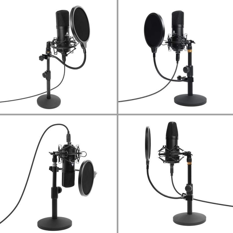MAONO MVL/A Auxiliary Unidirectional Condenser Lavalier Microphone (Black) MAONO MVL/A Auxiliary Unidirectional Condenser Lavalier Microphone (Black)