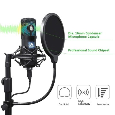 MAONO MVL/A Auxiliary Unidirectional Condenser Lavalier Microphone (Black) MAONO MVL/A Auxiliary Unidirectional Condenser Lavalier Microphone (Black)