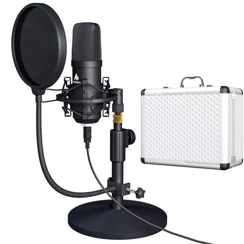 MAONO MVL/A Auxiliary Unidirectional Condenser Lavalier Microphone (Black) MAONO MVL/A Auxiliary Unidirectional Condenser Lavalier Microphone (Black)