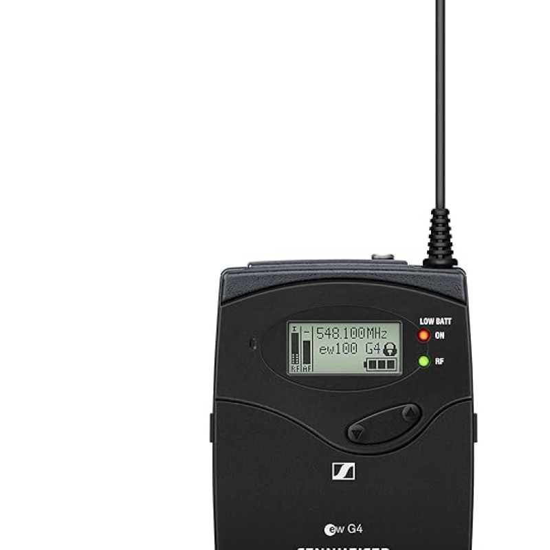 Sennheiser Professional Audio JBL Commercial CSLM30 UHF Bidirectional Lavalier Microphone With Earphone For Calls, Conferences And Monitoring (Black) Sennheiser Professional Audio JBL Commercial CSLM30 UHF Bidirectional Lavalier Microphone With Earphone For Calls, Conferences And Monitoring (Black)