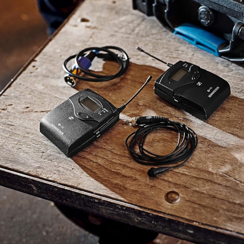 Sennheiser Professional Audio JBL Commercial CSLM30 UHF Bidirectional Lavalier Microphone With Earphone For Calls, Conferences And Monitoring (Black) Sennheiser Professional Audio JBL Commercial CSLM30 UHF Bidirectional Lavalier Microphone With Earphone For Calls, Conferences And Monitoring (Black)