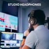 MAONO AU-MH501 Over-Ear Wired Studio Headphones, Stereo Monitor Closed Back Headsets with 50mm Driver and Lightweight Foldable Design for Gaming, Singing, Microphone Recording, Mobile, PC (Black) MAONO AU-MH501 Over-Ear Wired Studio Headphones, Stereo Monitor Closed Back Headsets with 50mm Driver and Lightweight Foldable Design for Gaming, Singing, Microphone Recording, Mobile, PC (Black)