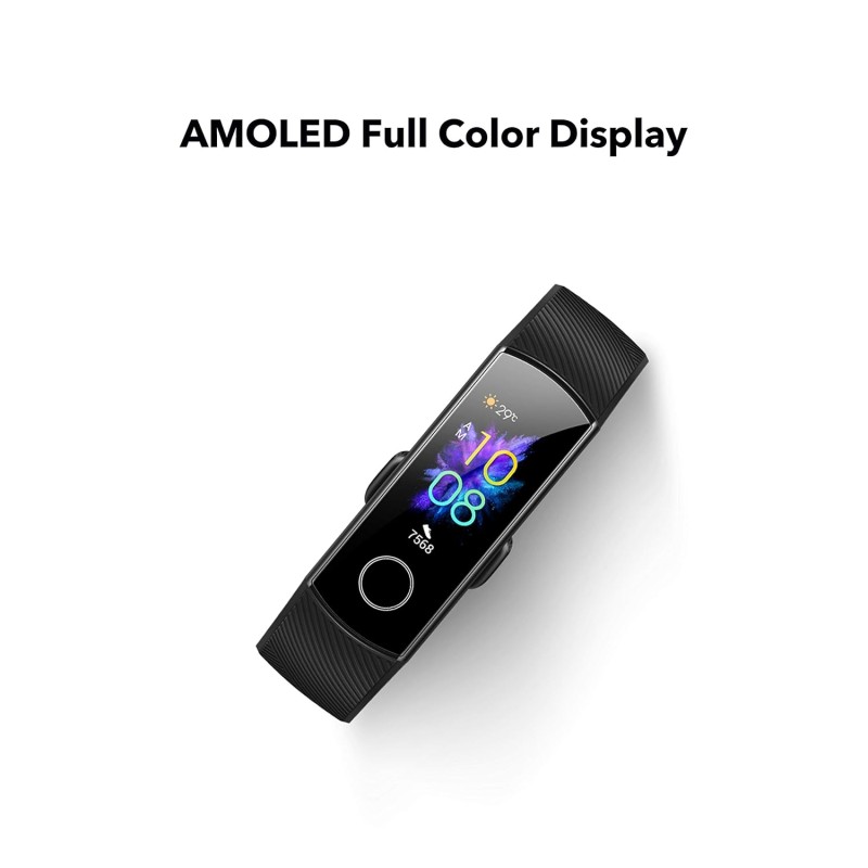 HONOR Band 5 (MeteoriteBlack)- Waterproof Full Color AMOLED Touchscreen, SpO2 (Blood Oxygen), Music Control, Watch Faces Store, up to 14 Day Battery Life HONOR Band 5 (MeteoriteBlack)- Waterproof Full Color AMOLED Touchscreen, SpO2 (Blood Oxygen), Music Control, Watch Faces Store, up to 14 Day Battery Life