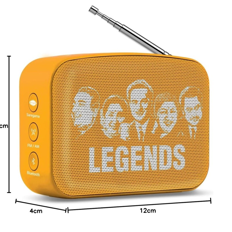 Saregama Carvaan Mini Hindi 2.0 - Music Player with Bluetooth/FM/AM/AUX (Saffron Orange) Saregama Carvaan Mini Hindi 2.0 - Music Player with Bluetooth/FM/AM/AUX (Saffron Orange)