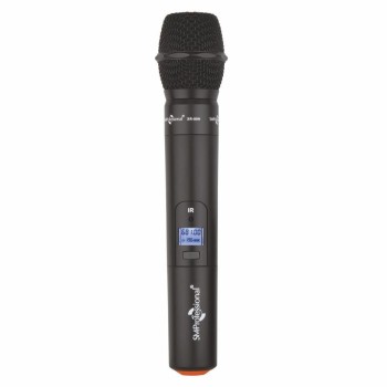 Studiomaster XR 80HH Dual Hand UHF Wireless Microphone, Black