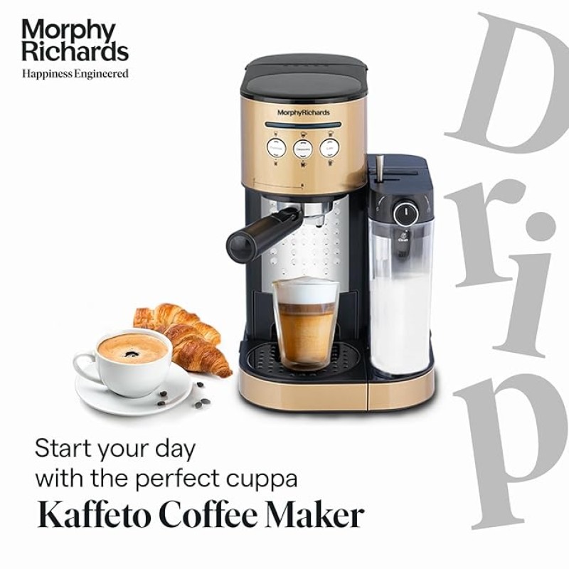 Morphy Richards Kaffeto 1350 W Milk Frother and Coffee Maker Morphy Richards Kaffeto 1350 W Milk Frother and Coffee Maker