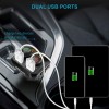 Portronics AUTO 10 POR-320, Bluetooth - FM Transmitter in-Car Radio Adapter for Hands-Free Calling, Music Streaming, Micro SD + USB Music, 3.4A Dual USB Fast Charger, Supports All Smartphones (Black) Portronics AUTO 10 POR-320, Bluetooth - FM Transmitter in-Car Radio Adapter for Hands-Free Calling, Music Streaming, Micro SD + USB Music, 3.4A Dual USB Fast Charger, Supports All Smartphones (Black)