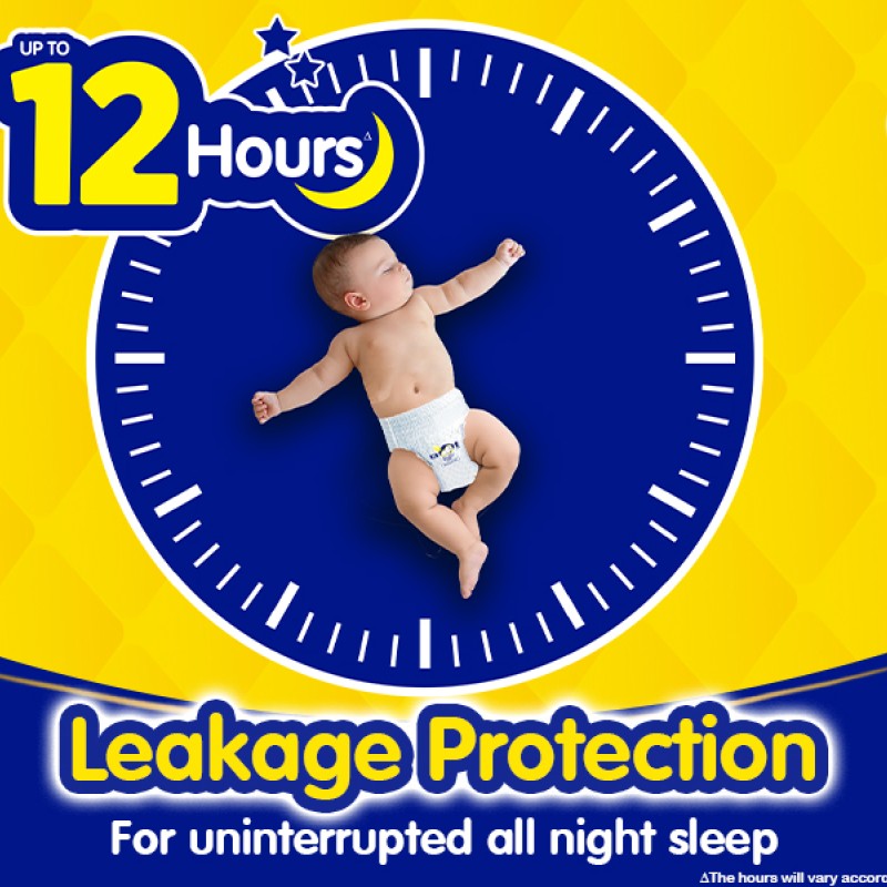 MamyPoko Pants All Night Absorb Baby Diapers, Large (L), 44 Count 9-14 kg MamyPoko Pants All Night Absorb Baby Diapers, Large (L), 44 Count 9-14 kg