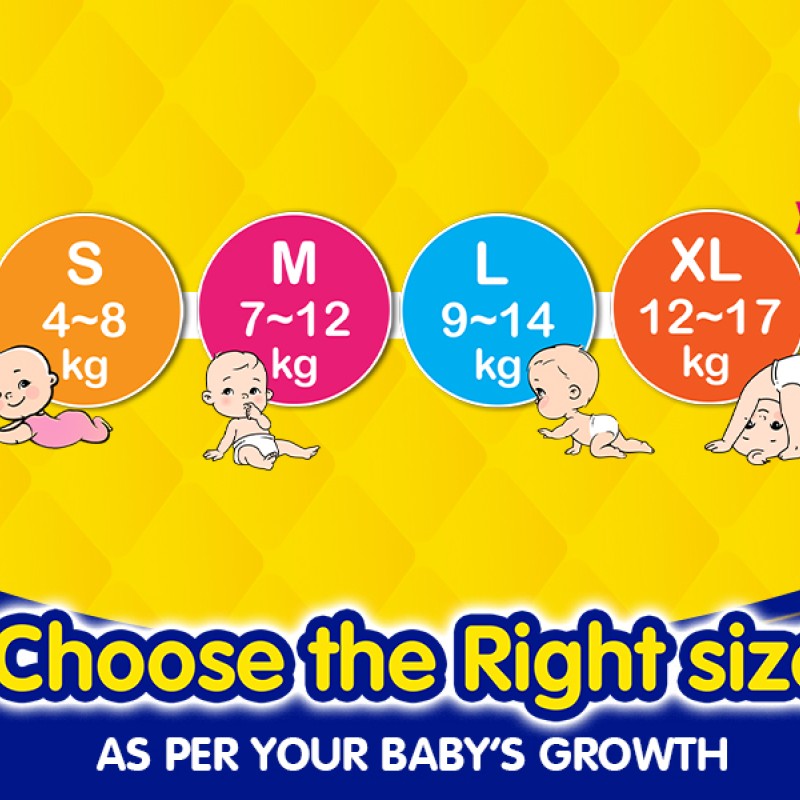 MamyPoko Pants All Night Absorb Baby Diapers, Large (L), 44 Count 9-14 kg MamyPoko Pants All Night Absorb Baby Diapers, Large (L), 44 Count 9-14 kg