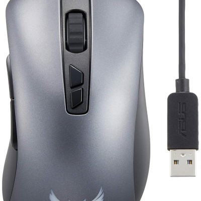 ASUS TUF Gaming M3 Optical USB RGB Gaming Mouse Featuring A 7000 DPI Optical Sensor, 7 Programmable Buttons, 4-Level DPI Switch and Aura Sync RGB Lighting ASUS TUF Gaming M3 Optical USB RGB Gaming Mouse Featuring A 7000 DPI Optical Sensor, 7 Programmable Buttons, 4-Level DPI Switch and Aura Sync RGB Lighting