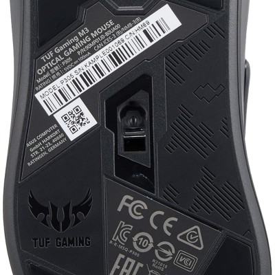 ASUS TUF Gaming M3 Optical USB RGB Gaming Mouse Featuring A 7000 DPI Optical Sensor, 7 Programmable Buttons, 4-Level DPI Switch and Aura Sync RGB Lighting ASUS TUF Gaming M3 Optical USB RGB Gaming Mouse Featuring A 7000 DPI Optical Sensor, 7 Programmable Buttons, 4-Level DPI Switch and Aura Sync RGB Lighting