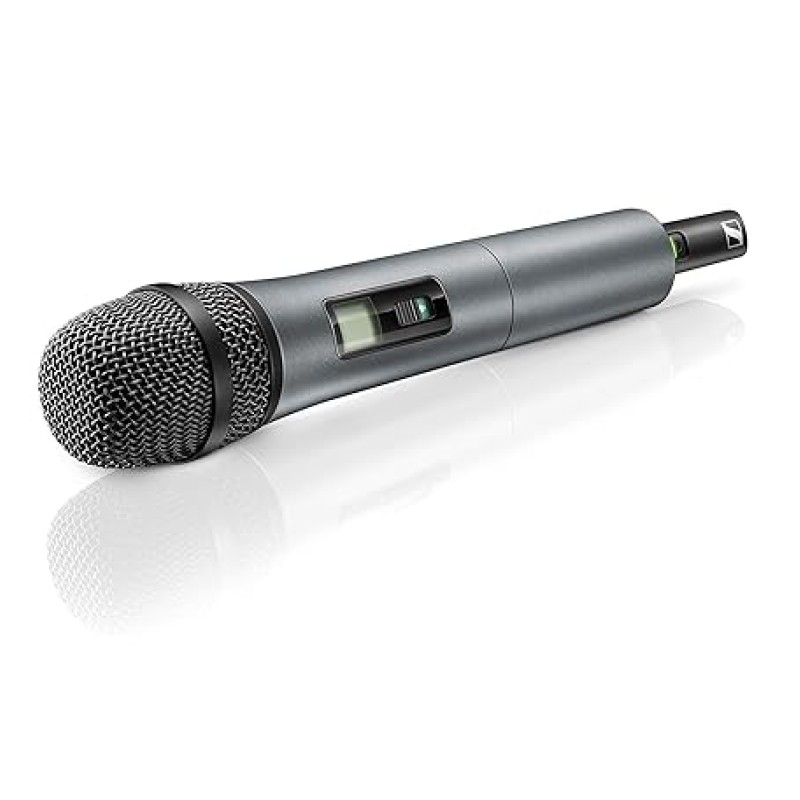 Sennheiser XSW 2-835-C Wireless Microphone with external Antenna(True Diversity) for Live stage, Singers, Presenters. Up to 12 compatible channels, Rackmount kit included & upto 150feet Range Sennheiser XSW 2-835-C Wireless Microphone with external Antenna(True Diversity) for Live stage, Singers, Presenters. Up to 12 compatible channels, Rackmount kit included & upto 150feet Range