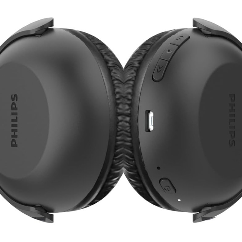 Philips Audio Upbeat TAUH202 On Ear Wireless Bluetooth Headphones with Mic, Lightweight Headband, Noise & Echo Cancellation and Soft Cushions for Extra Comfort (Black) Philips Audio Upbeat TAUH202 On Ear Wireless Bluetooth Headphones with Mic, Lightweight Headband, Noise & Echo Cancellation and Soft Cushions for Extra Comfort (Black)