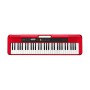 Casio CT-S200 Casiotone 61-Key Portable Keyboard with Piano tones, Red