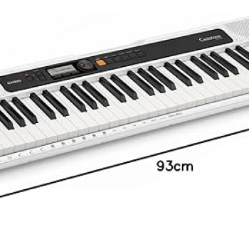 Casio CT-S200 61-Key Portable Keyboard, White Casio CT-S200 61-Key Portable Keyboard, White