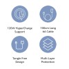 MI Xiaomi Hypercharge type C 100 cm Cable|Supports 120W, 67W fast charging|6Amp speed|Compatible for all smartphones,tablets, laptops|Supports all brands mobiles with fast charging capability MI Xiaomi Hypercharge type C 100 cm Cable|Supports 120W, 67W fast charging|6Amp speed|Compatible for all smartphones,tablets, laptops|Supports all brands mobiles with fast charging capability