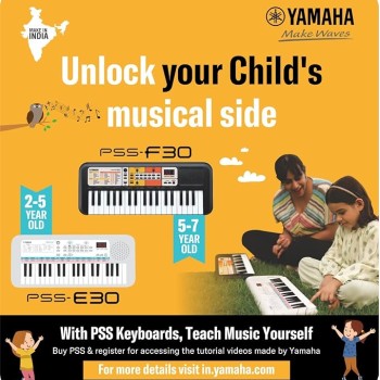 Yamaha PSS-F30, 37-Keys Portable Mini Keyboard