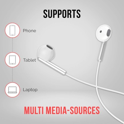 Pebble Play True HD Stereo Earphone (White) Pebble Play True HD Stereo Earphone (White)