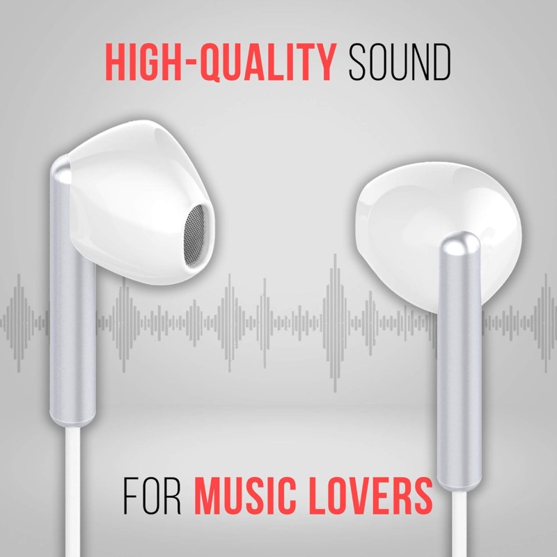 Pebble Play True HD Stereo Earphone (White) Pebble Play True HD Stereo Earphone (White)