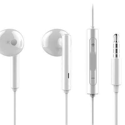 Honor AM115 Half in-Ear Earphones with mic (White) Honor AM115 Half in-Ear Earphones with mic (White)