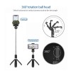 JOYSEUS Selfie Stick, Extendable Selfie Stick with Tripod Stand and Detachable Wireless Bluetooth Remote, Ultra Compact Selfie Stick for Mobile and All Smart Phones – Black JOYSEUS Selfie Stick, Extendable Selfie Stick with Tripod Stand and Detachable Wireless Bluetooth Remote, Ultra Compact Selfie Stick for Mobile and All Smart Phones – Black
