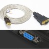DTECH 6 Feet Serial Cable USB to DB9 RS232 Port Adapter Supports Windows 10 8 7 Mac (1.8m)