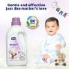 Chicco Sensitive Baby Laundry Detergent, Delicate Flowers Fragrance, 1L | Liquid Detergent for Baby Clothes | Kills 99% Barteria and Fungi | 5X Stain Fighter | Free From Harsh Chemicals & Colorants Chicco Sensitive Baby Laundry Detergent, Delicate Flowers Fragrance, 1L | Liquid Detergent for Baby Clothes | Kills 99% Barteria and Fungi | 5X Stain Fighter | Free From Harsh Chemicals & Colorants