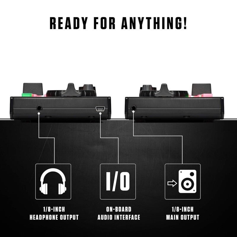 Numark DJ2GO2 Touch | Compact 2 Deck USB DJ Controller For Serato DJ with a Mixer/Crossfader, Audio Interface and Touch Capacitive Jog Wheels Numark DJ2GO2 Touch | Compact 2 Deck USB DJ Controller For Serato DJ with a Mixer/Crossfader, Audio Interface and Touch Capacitive Jog Wheels