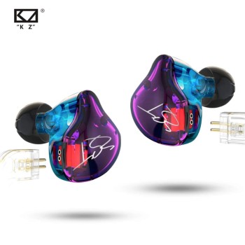 Voyarge KZ ZST PRO Wired In Ear Earphones with Mic (Black) Voyarge KZ ZST PRO Wired In Ear Earphones with Mic (Black)
